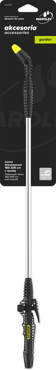 Штанга телескопічна з ручкою MAROLEX :160-300 см W039.211(R030MX) (hobby,profession,pp+,titan,movi)