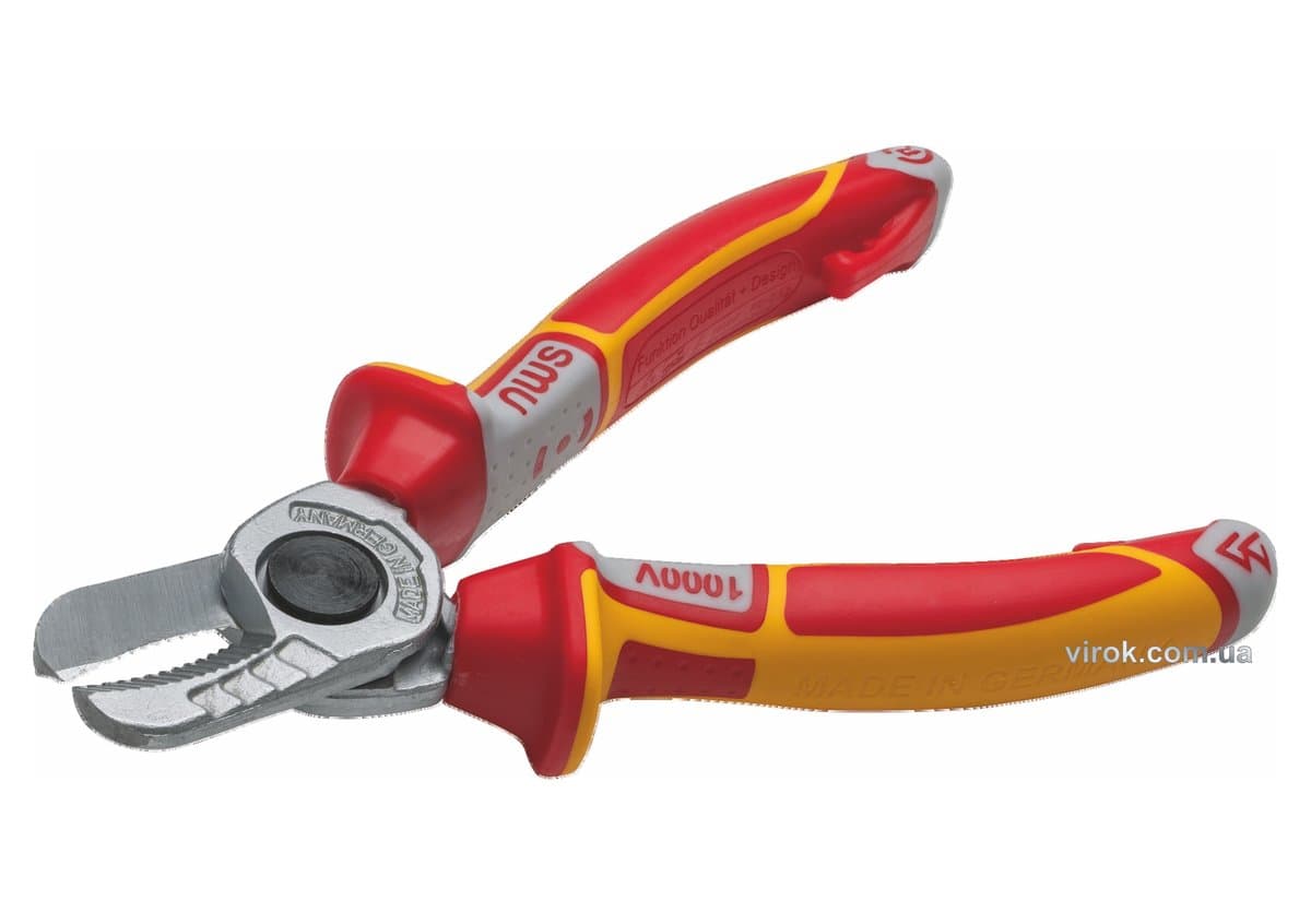 Кабелерізи NWS для кабелю Ø≤ 16 мм, L= 160 мм. Al/Cu. ізольовані VDE до 1000V