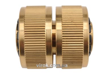 Муфта VOREL латунна для шлангу 1/2" DW
