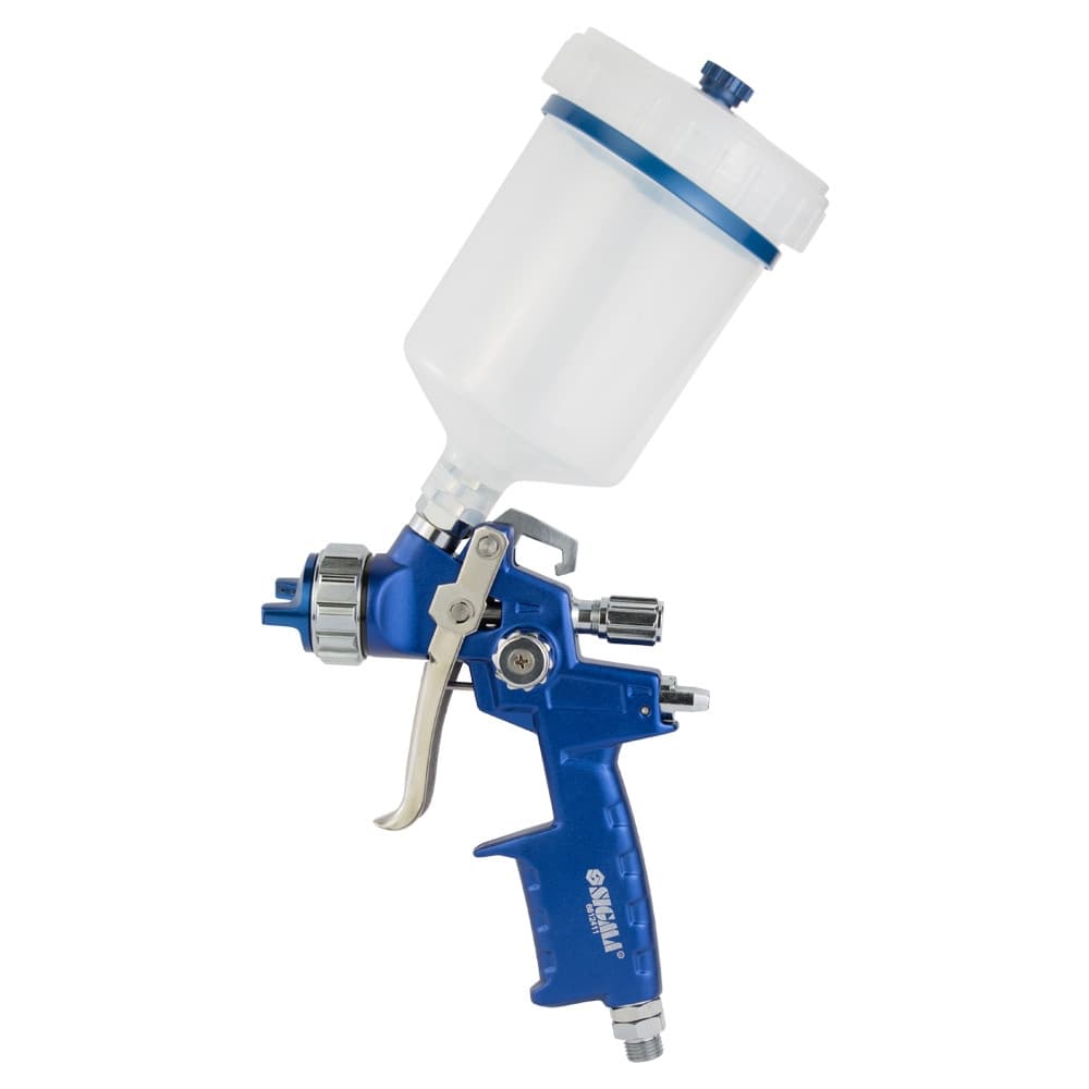 SIGMA Фарборозпилювач HVLP з верх.бачком 500 мл (Ø1,7 мм, 170-285л/хв, 2,5Бар) пластик REFINE