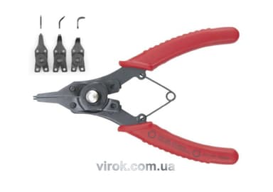 Знімач стопорних кілец комбінований YATO 160мм [20/60]