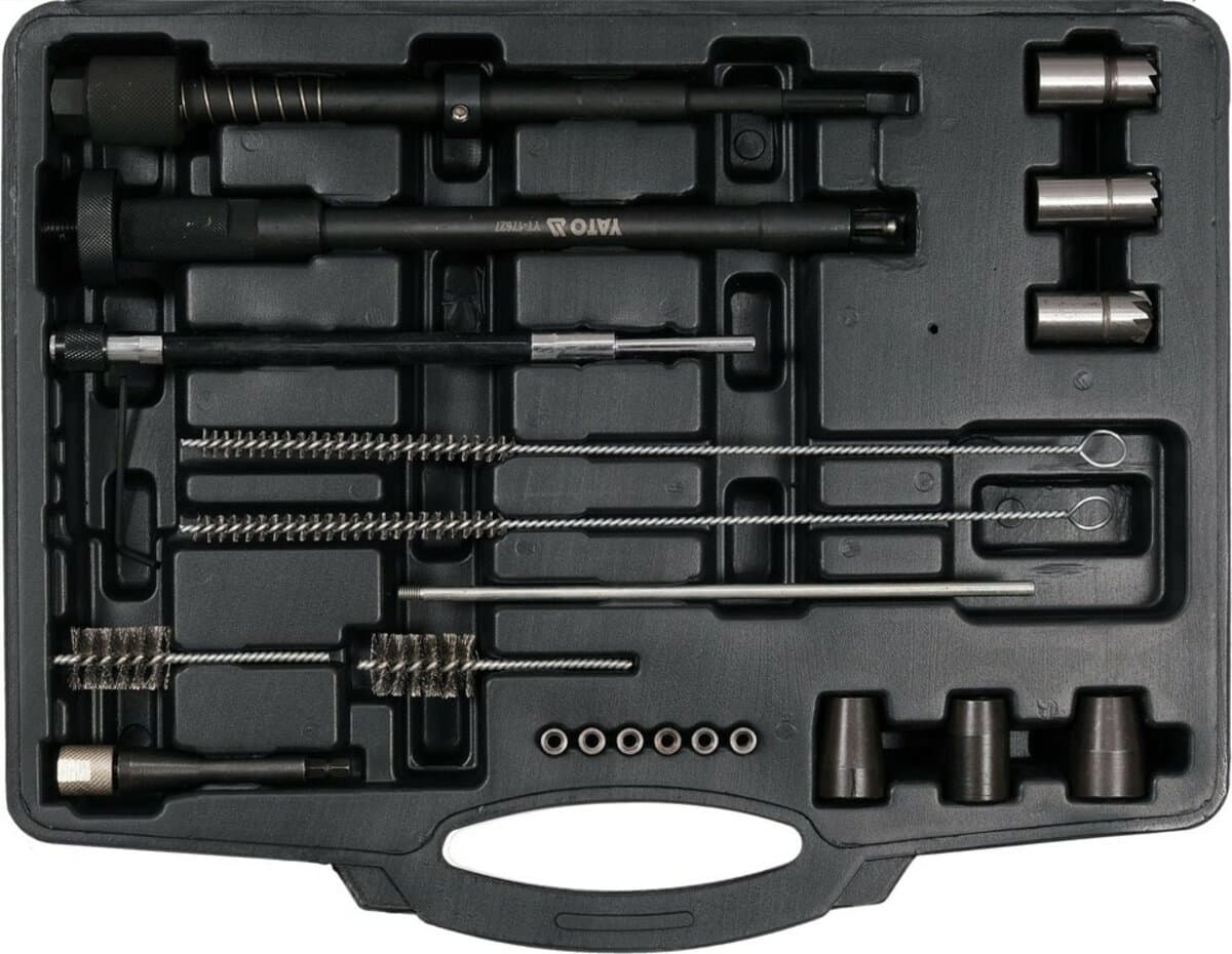 Засоби для обробки гнізд сопл форсунок YATO кпл. 7 елем. [4]