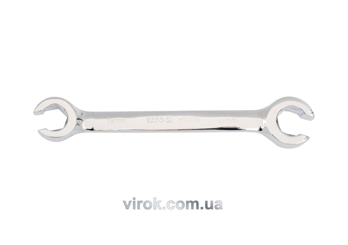 Ключ накидний YATO : Відкритий, М= 11х12 мм, L= 160 мм [10/100/200]