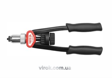 Заклепочник дворучний YATO для нітогайок М5-12 мм, L= 338 мм [6/120]