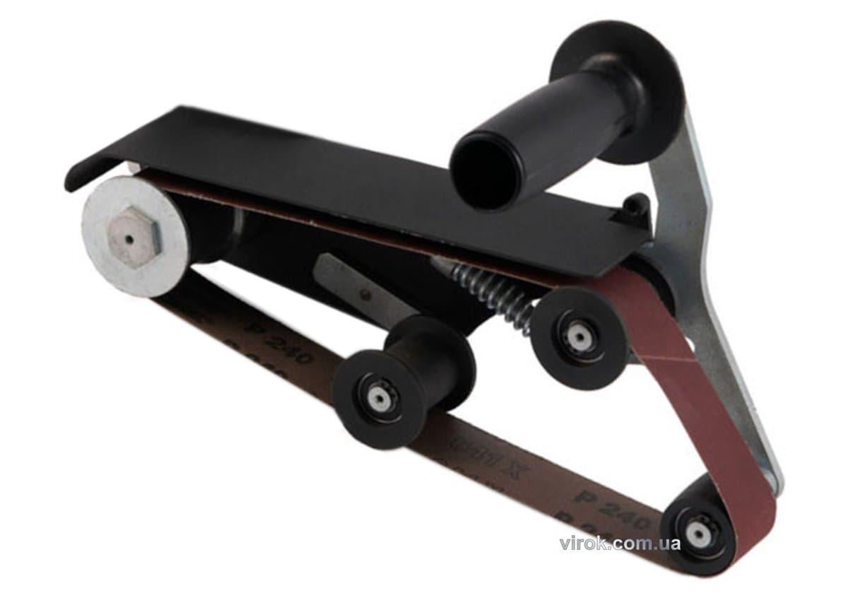 Адаптер для шліфування труб, з 4-ма роликами, для кутової шліфмашини