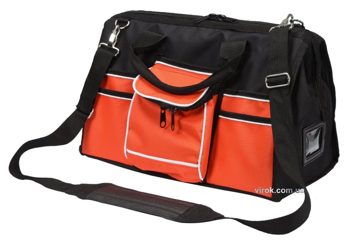 Сумка для інструменту 18" YATO з поліестеру, 50 кишень, з внутрішніми перегородками [4]