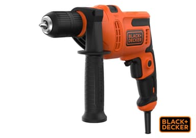 Дриль ударний мережевий B+D : P= 500 Вт, 2900 об/хв, 49300 уд/хв, швидкозатискний патрон Ø=1.5-13 мм