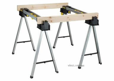 Стійки розкладні STANLEY "FatMax" : роб.висота- 1.12 м, навант.- 900 кг, 82 х 25 см