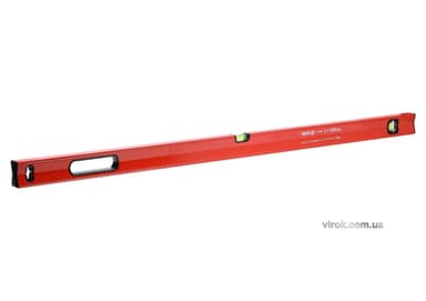 Рівень алюмінієвий з магнітом YATO : L= 120 см. 2 капсули, 1 ручка [10/20/340]