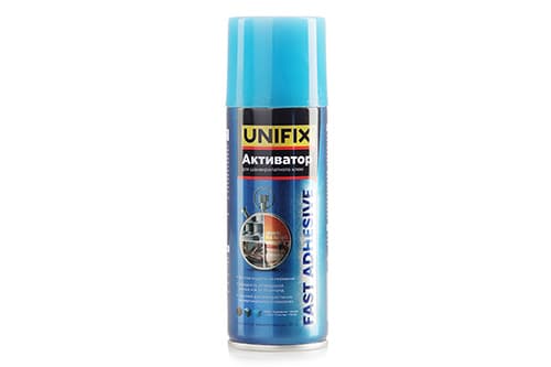 Активатор клея для МДФ і дерева 400мл UNIFIX