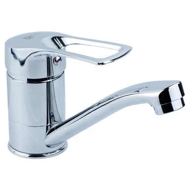 Змішувач s43 Ø40 для кухні гусак прямий 150мм на гайці TAU SM-1B144C (9843100)