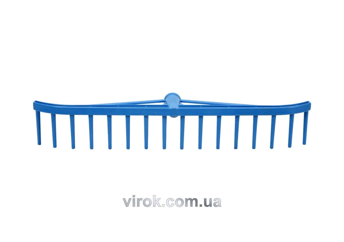 Граблі садові FLO 16-зубів пластмас. без ручки, l= 550 мм [10]