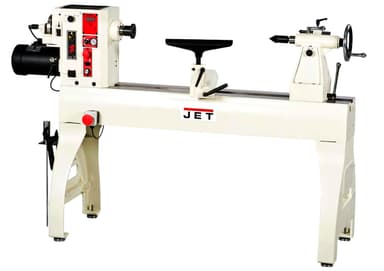 Токарний верстат по дереву JET 4224B : 230 В, 3.6 (2.2) кВт; оберт. над станин/опор. Ø= 610/490мм