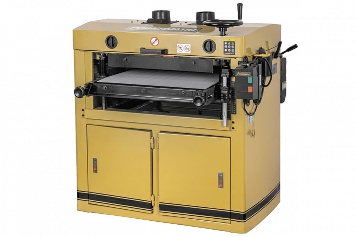 Шліфувальний калібрувальний 2-барабанний верстат JET DDS-225 400 В, 5,7/3,8 кВт, бар. Ø=152х 640 мм,