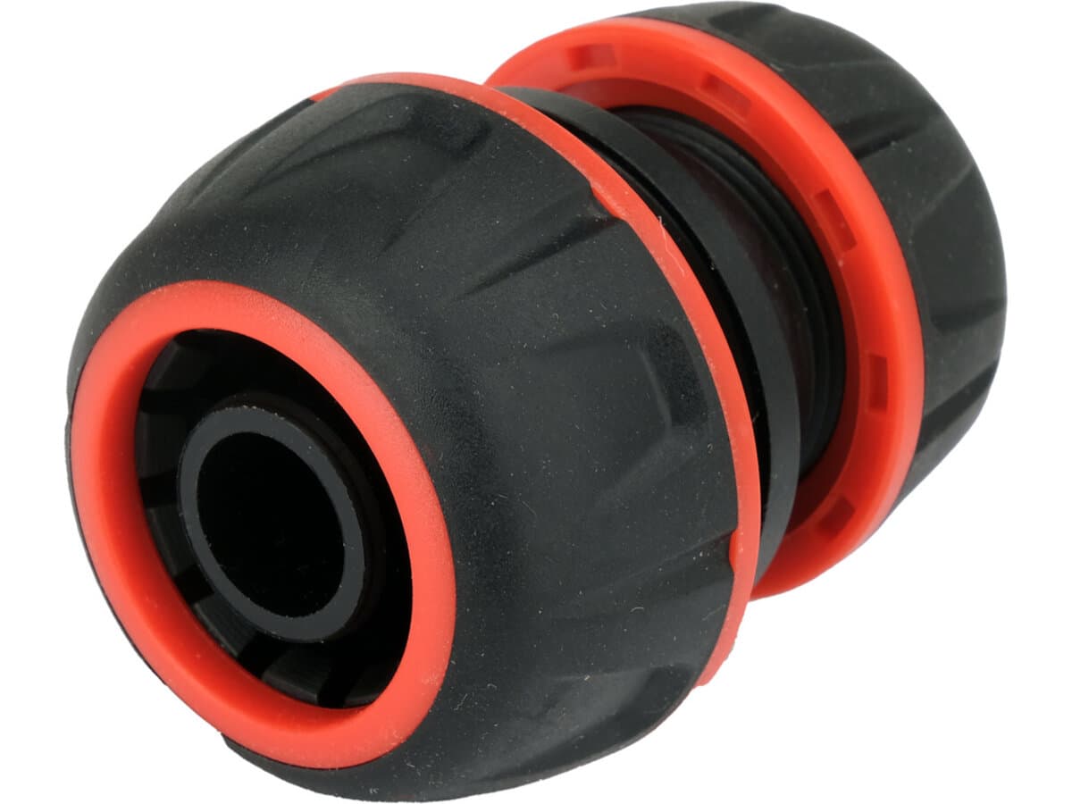 Муфта сполучна YATO для водяних шлангів Ø= 1/2" - 3/4" з ABS, PP, TPR матеріалів [24/240]