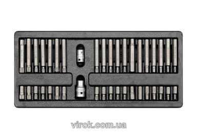 Вклад до інструментальної шафи YATO, Набір спец. біт 40шт. [8]