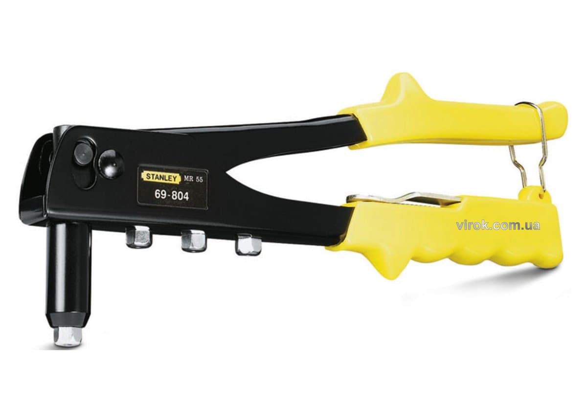 Заклепочник STANLEY "All Steel Riveter MR55" : Ніти Ø= 2, 3, 4, 5 мм