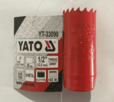 Пила кільцева BI-METAL YATO: HSS M-3, Ø= 30 мм