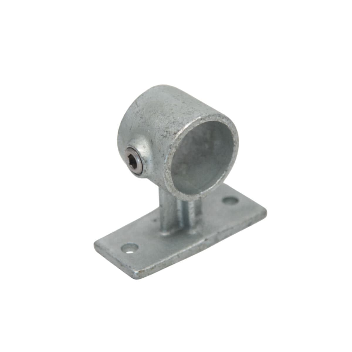 Кронштейн поручнів NORMA: для труб Ø= 42,4мм платформа 102х 45мм, h= 62мм з ковкого чавуну