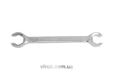 Ключ накидний YATO : Відкритий, М= 17х19 мм, L= 195 мм [10/50/100]