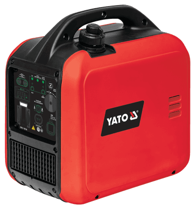 Генератор бензиновий інверторний YATO YT-854837 P= 1.9 кВт, U= 230 В (AC) і 12 В 8,3А (DC)