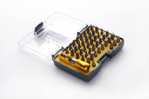 Набір 44 біти 1/4 + бітотримач CrV (пластиковий кейс) СИЛА