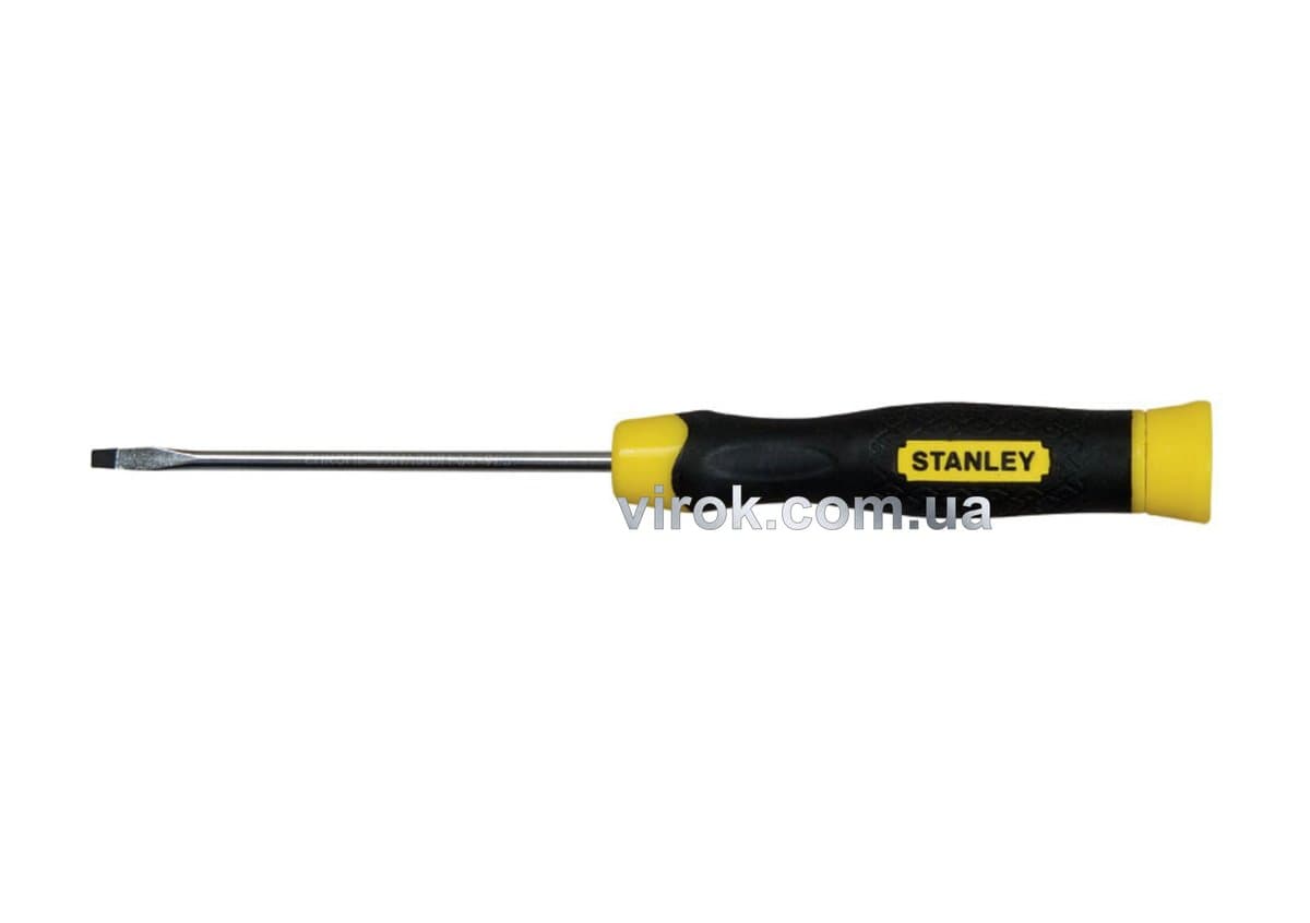 Викрутка плоска STANLEY "Cushion Grip" : шліц SL8 х 150 мм