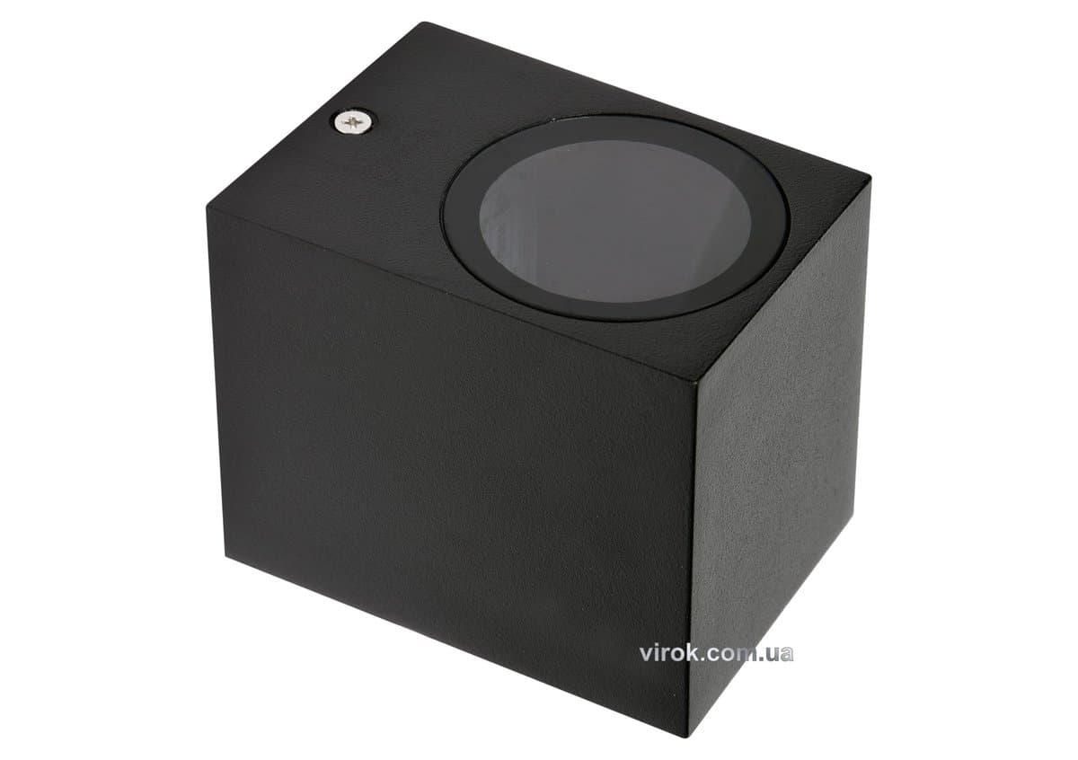 Світильник 1-LED настінний, мережевий YATO, квадратний, 35 Вт, 68 х 81 х 92 мм, цоколь GU10 [20]