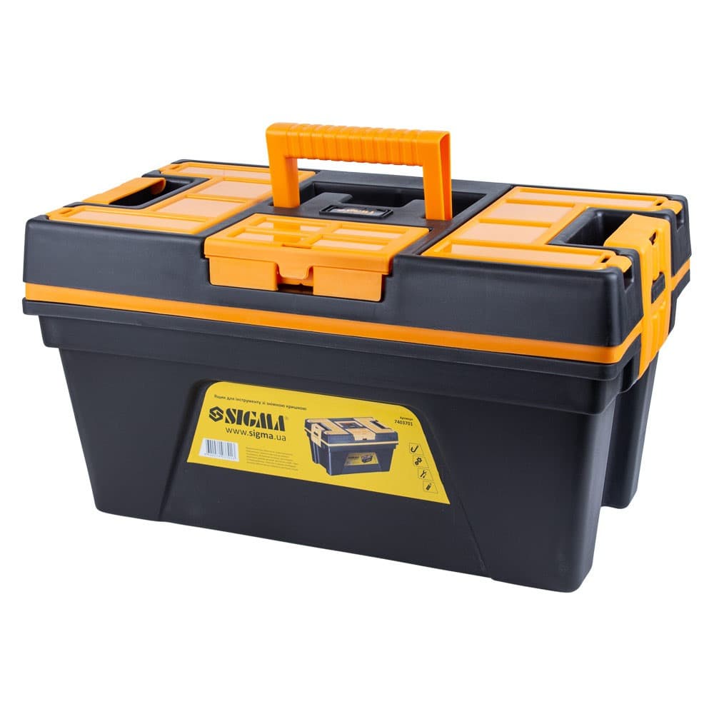 SIGMA Ящик для інструменту зі знімною кришкою 460×246×246мм
