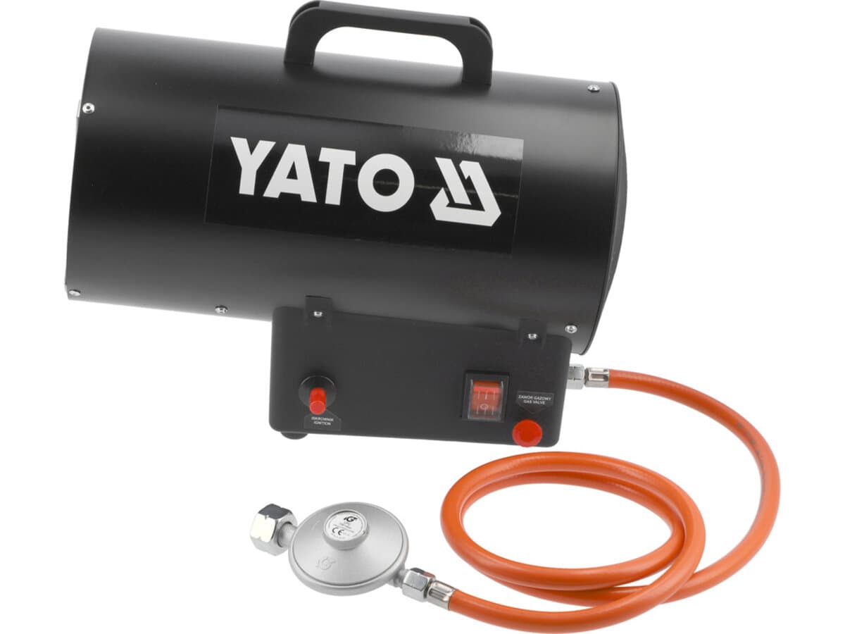 Нагрівач газовий YATO : 15 кВт, 230В, 25 Вт 320 м³/год