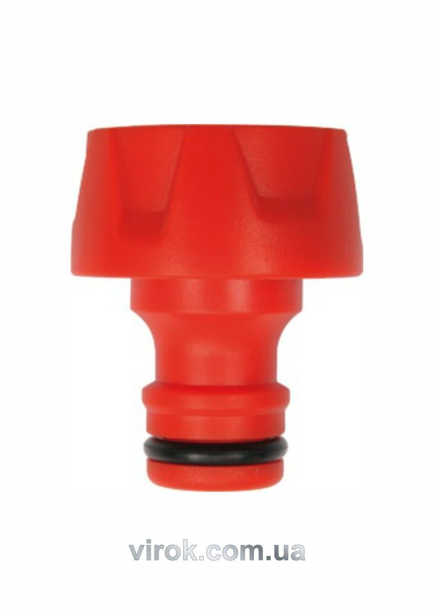Адаптер садовий зовнішній YATO: 3/4" / ABS [12/120]