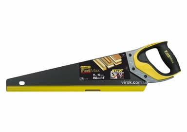 Ножівка по дереву STANLEY "FatMax Blade Armor" з дрібним зубом; l= 450 мм, 11 зуб/1"