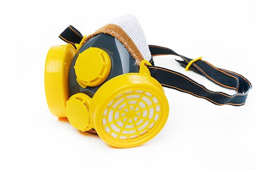 Респіратор протипиловий (клапана - 2шт, картридж - 2шт) СИЛА