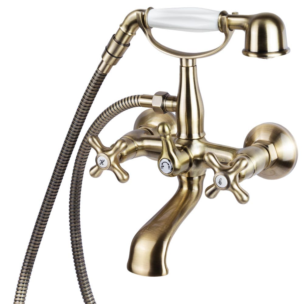 Змішувач BRENTA ½" для ванни излив поворотний дивертор вбудований картріджний CORSO FE-2C152K (9679204)