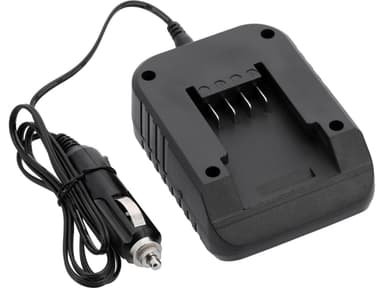 Зарядний пристрій від автомобільної від мережі 12-28 B YATO для акумуляторів Li-Ion 18 В, 2 А, USB-в