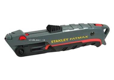 Ніж STANLEY "FatMax" : L= 150 мм. висувне лезо, трапецевидне, для оздоблювальних робіт