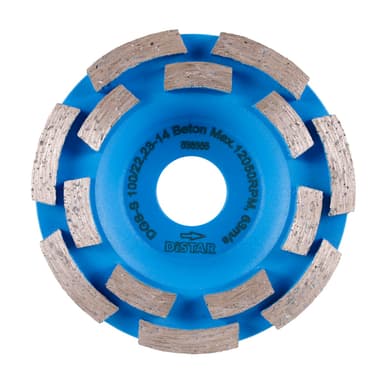 Фреза алмазна DGS-S 100/22,23-14 Beton