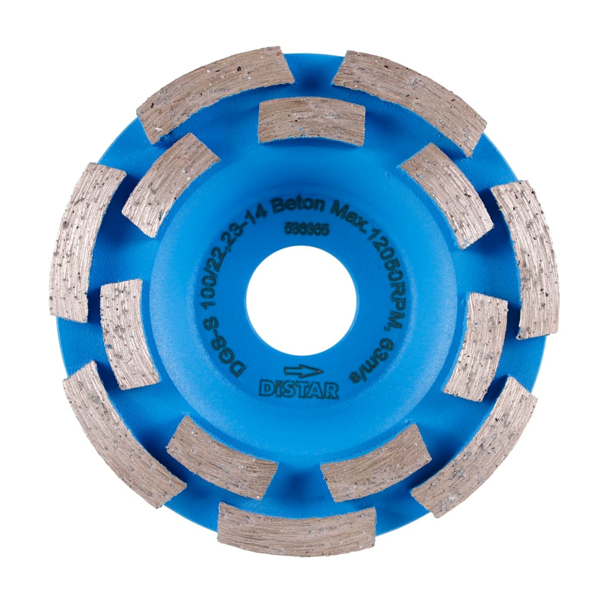 Фреза алмазна DGS-S 100/22,23-14 Beton