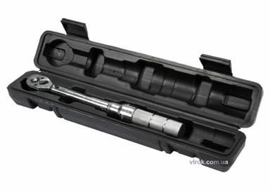 Ключ динамометричний YATO : квадрат 1/4", F= 2.5- 20 Нм, L= 240-250 мм в футлярі [16]