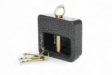 Замок навісний Краб - (83x78x35мм), дисковий (фінський) ключ AURORA