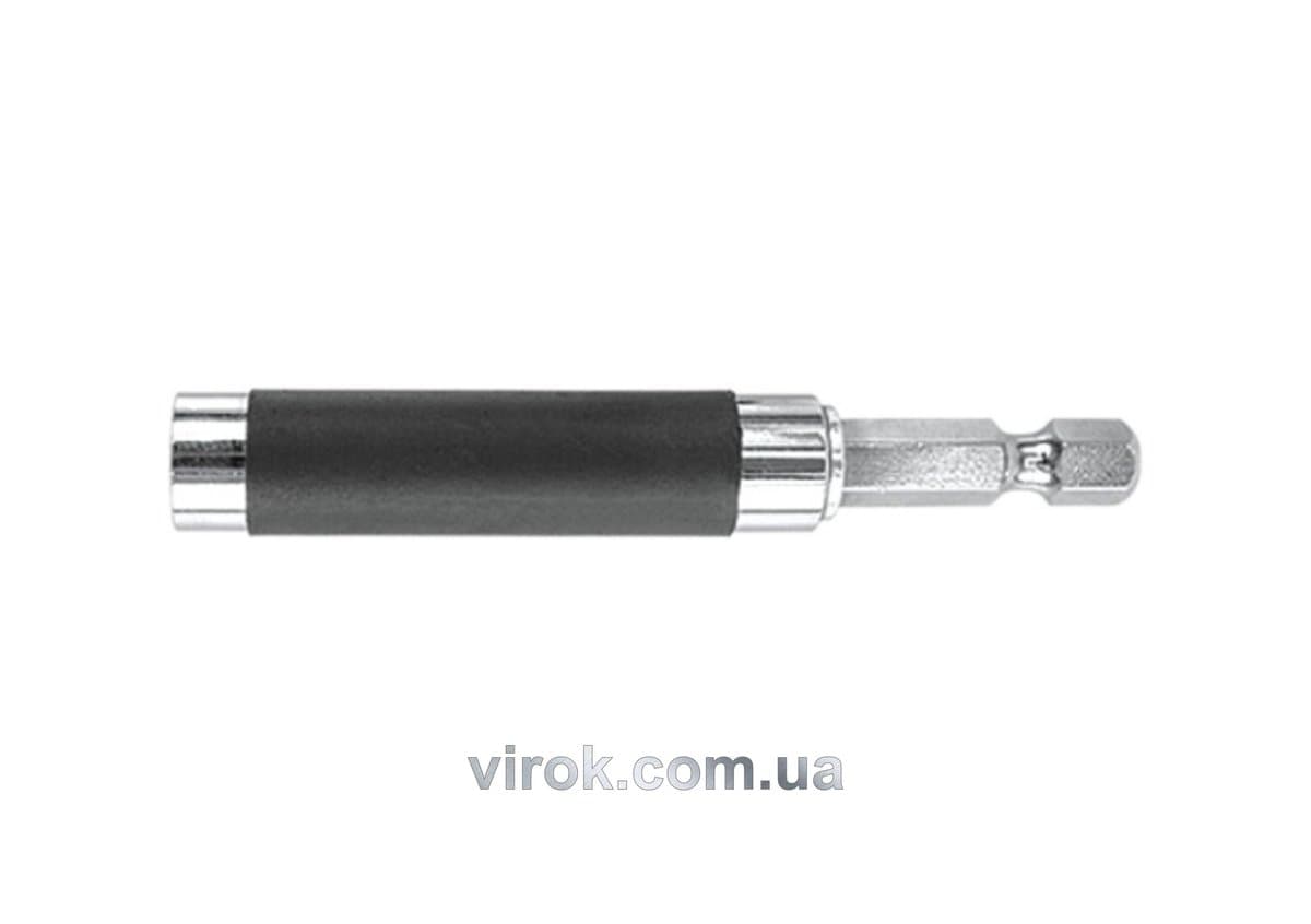 Тримач насадок викруткових YATO : 1/4", L= 80 мм. магнітний [20/200]