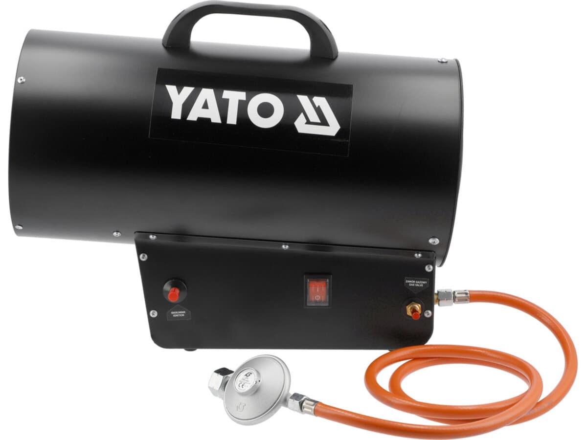 Нагрівач газовий YATO : 30 кВт, 230В, 70 Вт. 650 м³/год