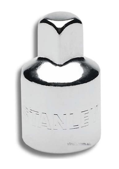 Перехідник STANLEY : квадрат 1/2" (F) - 3/8" (M) L= 34,5 мм