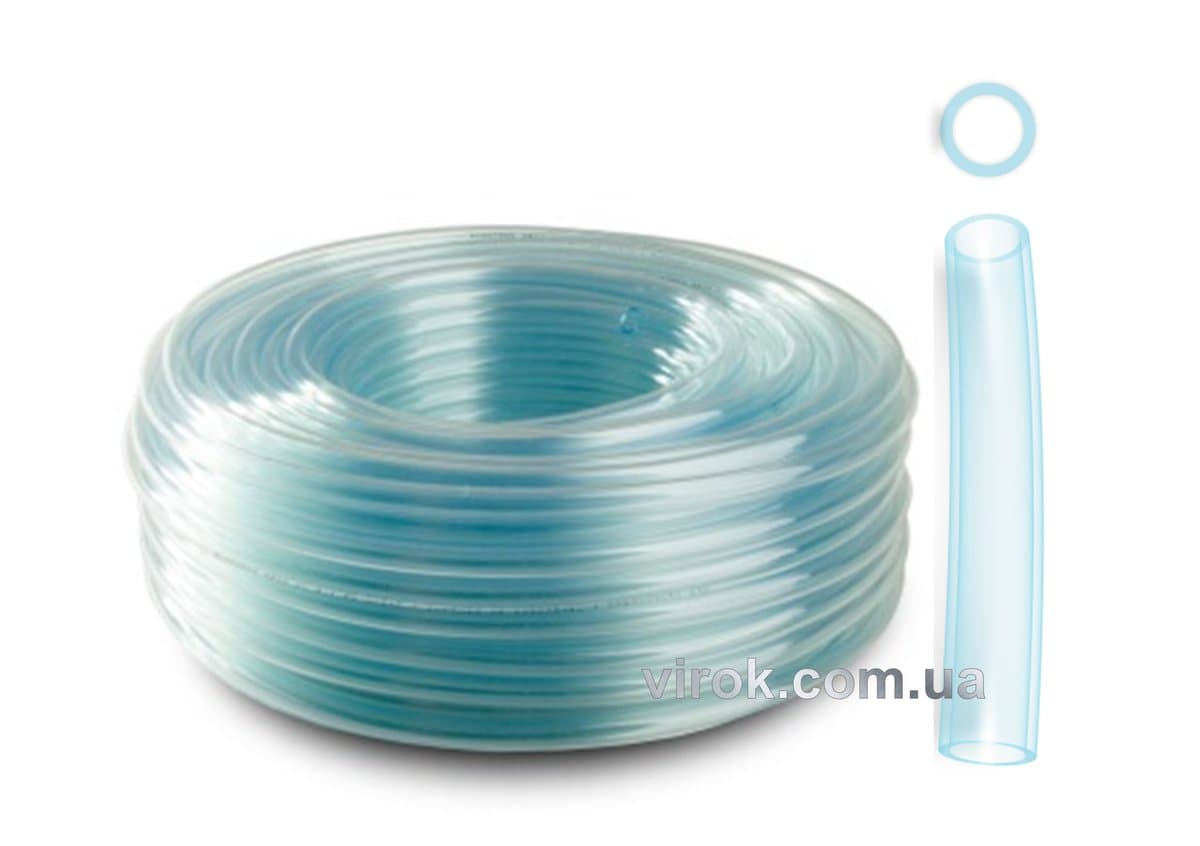 Шланг ПХВ 1-шаров . бензо-мастилостійкий з роб. тиск. 0,05 МПа, Ø=10 мм, t=1,5 мм, l= 50 м