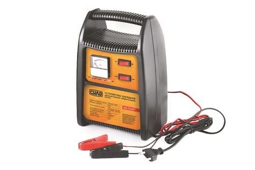 Зарядний пристрій для авто 12А, 6/12В, до 160Ah (підходить на свинцево-кислотні АКБ) (стрілочний індикатор) СИЛА