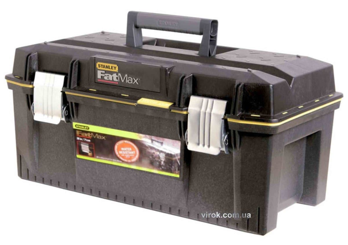 Ящик для інструменту STANLEY "FatMax" : Вологостійкий, М= 710х310х285 мм.