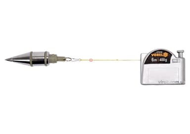 Висок будівельний VOREL, V= 400 гр, зі шнуром l= 6 м та магнітом [6/36]