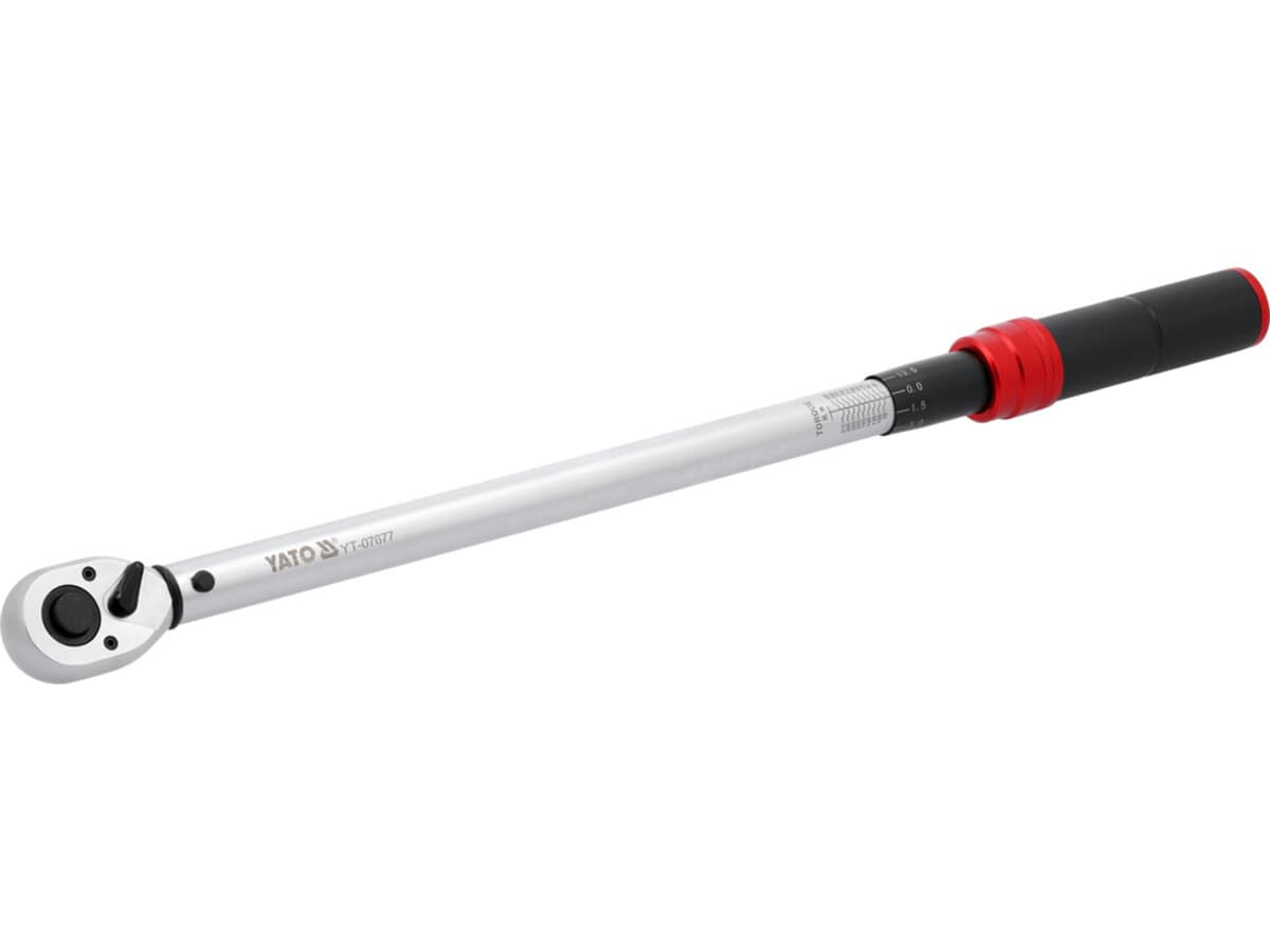 Ключ динамометричний YATO : квадрат 1/2", F= 60- 330 Нм, L= 545- 565 мм [6]