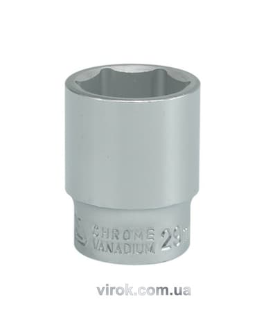 Головка торцева 6-гранна YATO : квадрат 3/4", М= 29 мм, L= 50 мм [12/96]