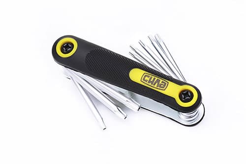 Набір ключів TORX Т9-Т40 (8шт) мультитул СИЛА